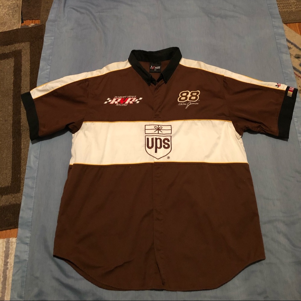 Vintage NASCAR pit crew shirt Robert Yates racing